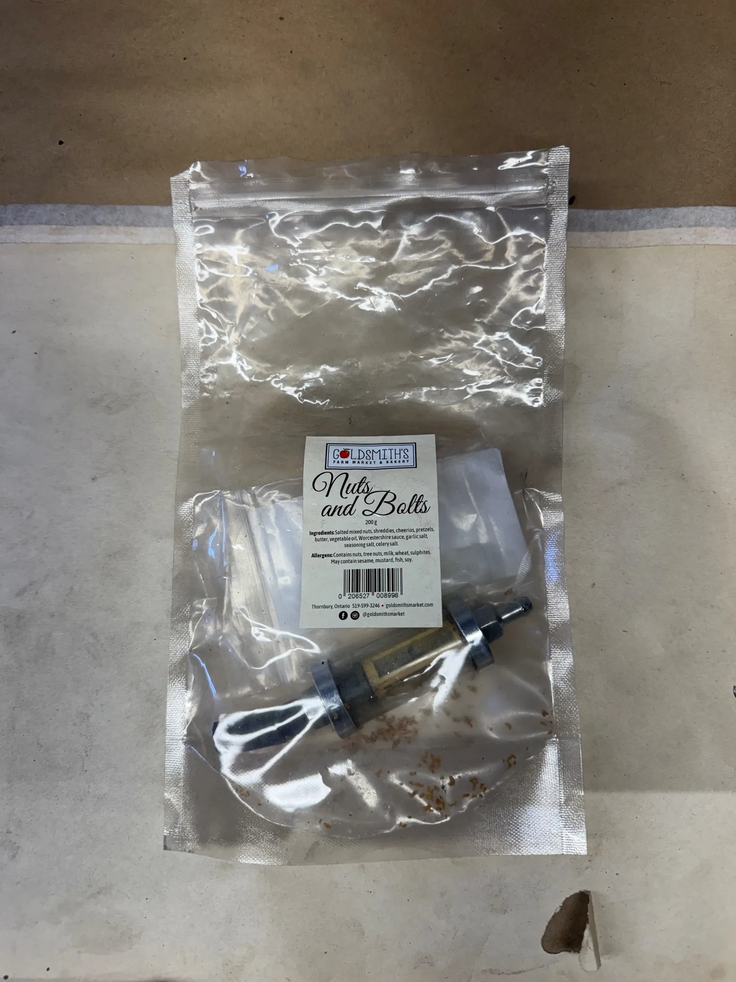 Inline Fuel Filter Element - ACC-C10-5629 - Classic VW Beetle/Bus — photo 2 of 2