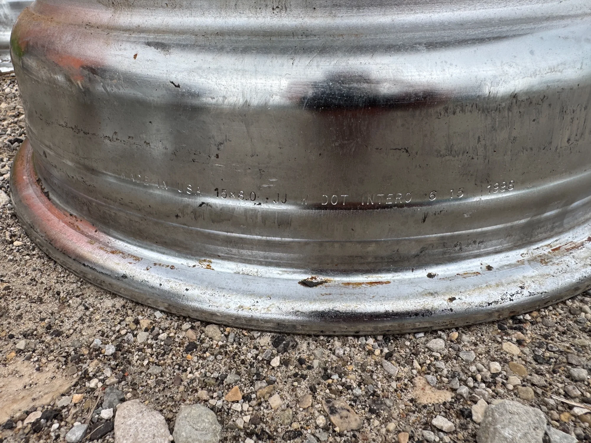 Set of 4 American Racing Vector Slotted Chrome Wheels 15x6 / 15x7 5-Lug - Fits Chevy/GMC C10 C/K Truck — photo 2 of 8