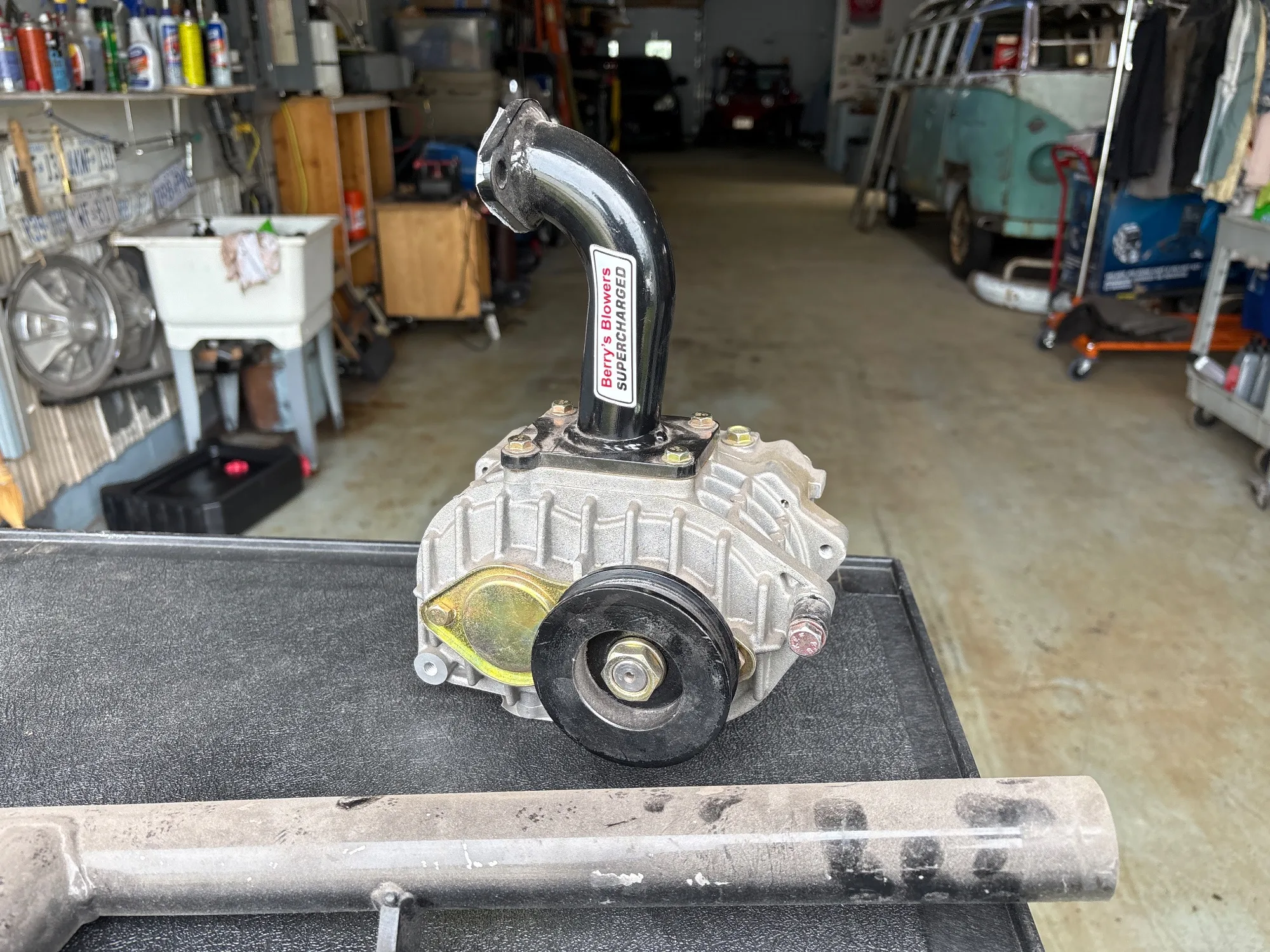 Roots-Type Supercharger Blower Unit - Berry's Blowers - VW Bus Application Likely — photo 2 of 2