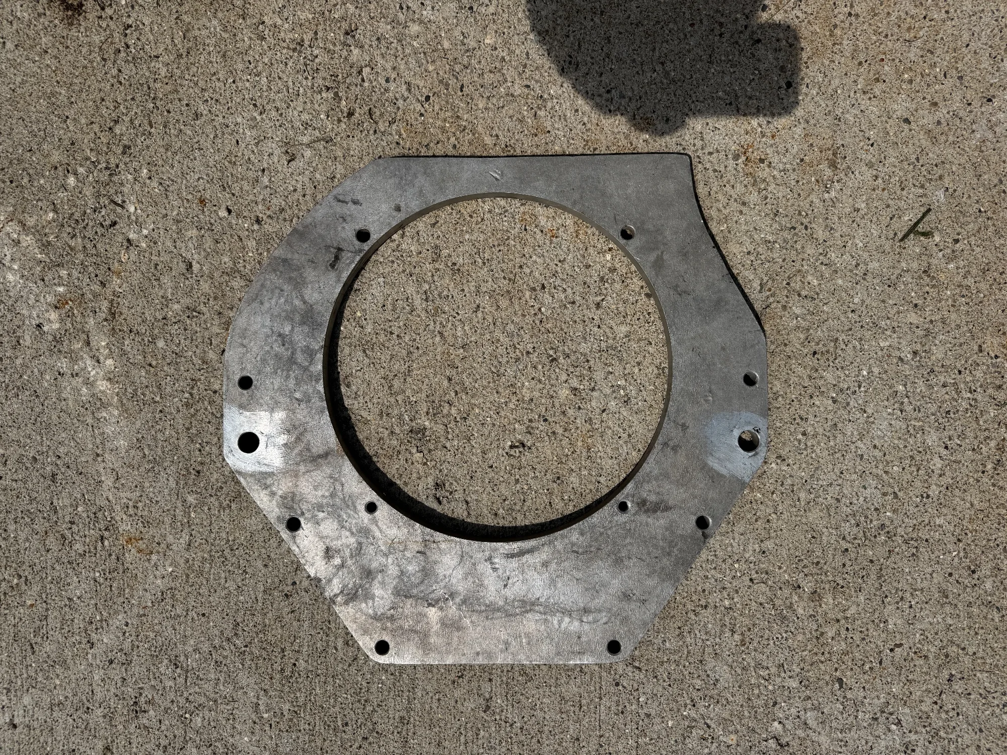 Renegade Hybrids SBC/LS to Porsche 915/930 Transaxle Adapter Plate — photo 2 of 5